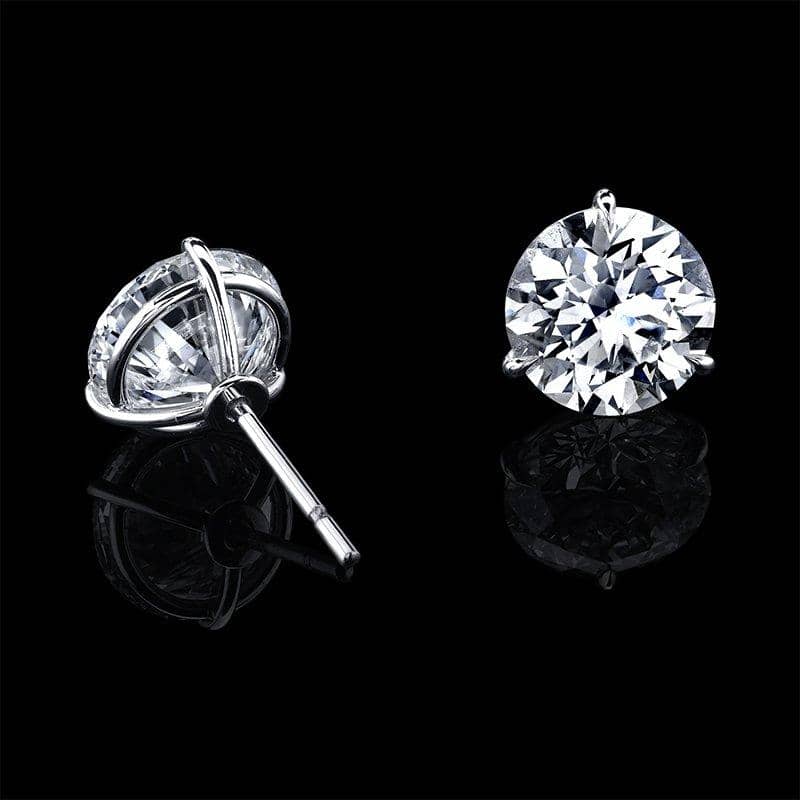 8 Carat Diamond Studs – Hamra Jewelers