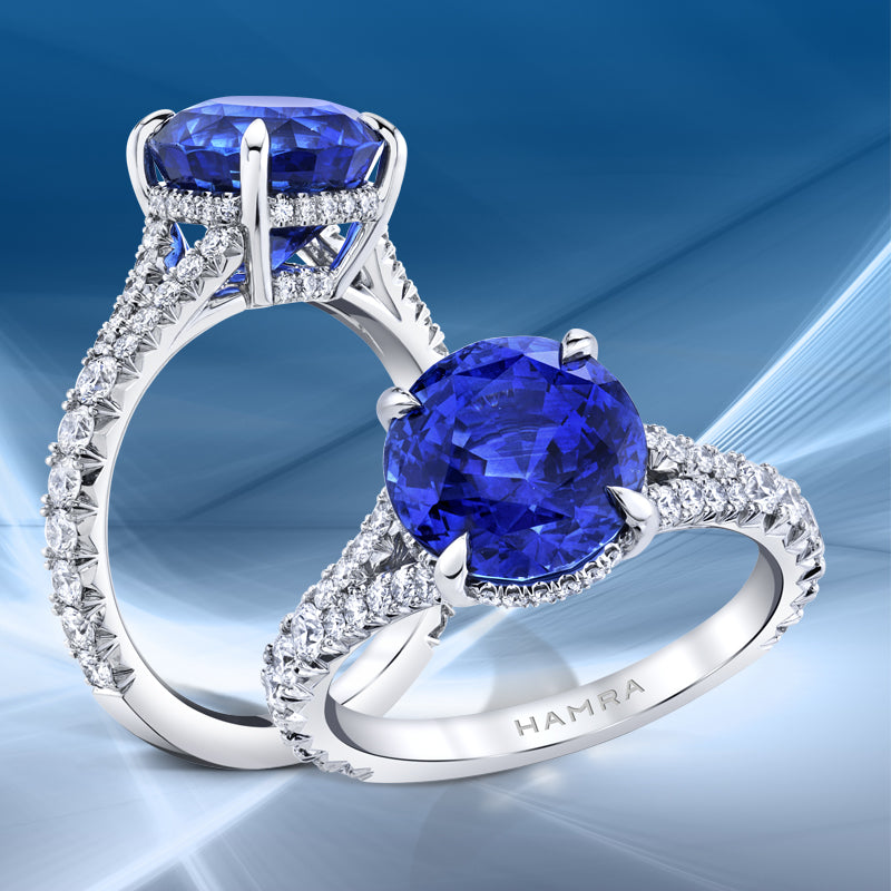 sapphire and diamond rings