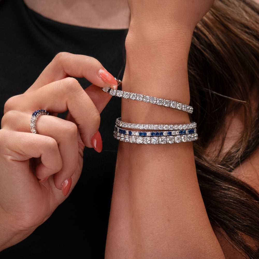 Infinite Elegance: Diamond Eternity Bracelets