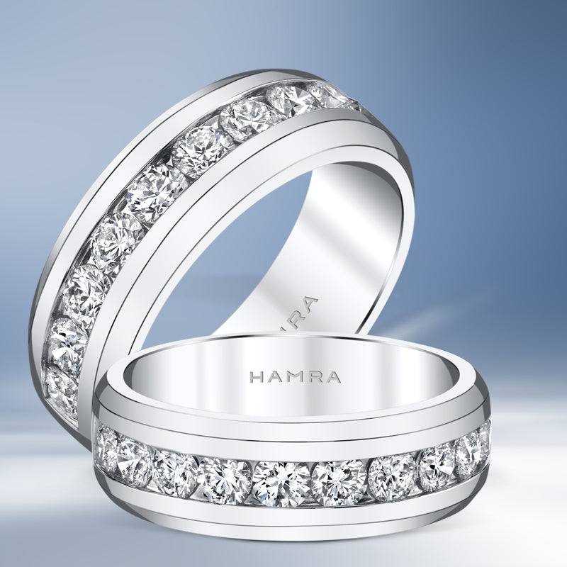 Men's engagement rings with diamonds