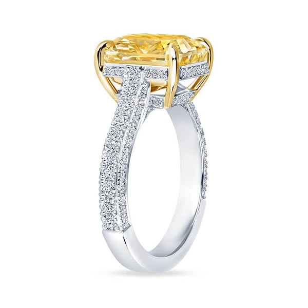 Yellow Diamond Ring