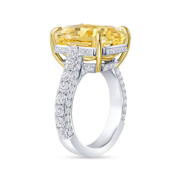 Yellow Diamond Ring