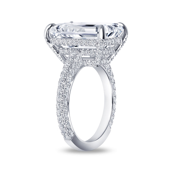 Emerald Cut Diamond Ring