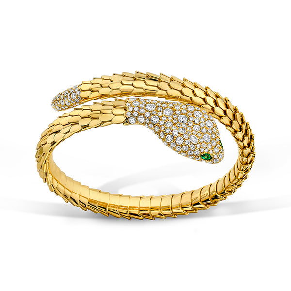 Diamond & Emerald Bracelet