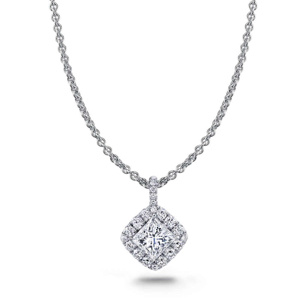 Circa 1950s Platinum Diamond Necklace – Yafa Signed Jewels