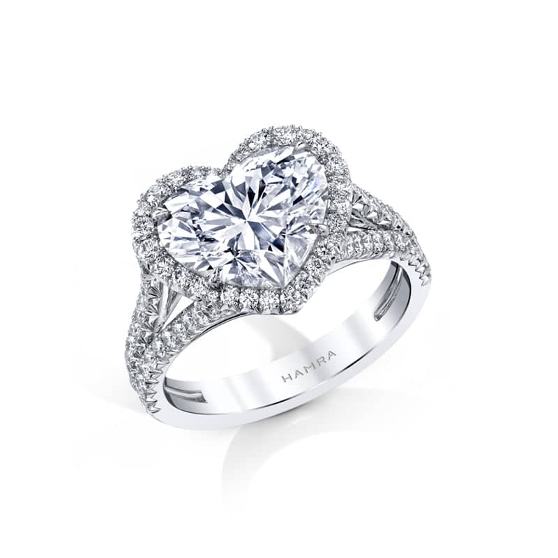 Heart Shaped Diamond Ring