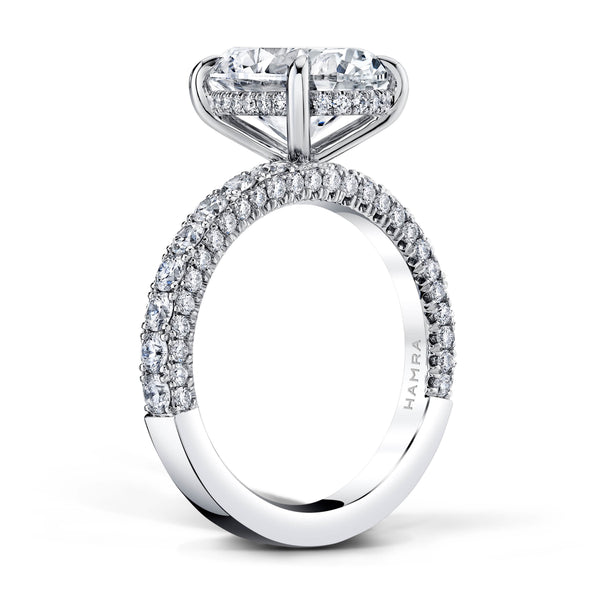 Oval Cut Diamond Ring