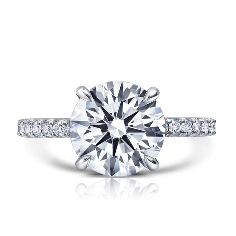 Round Brilliant Cut Diamond Ring