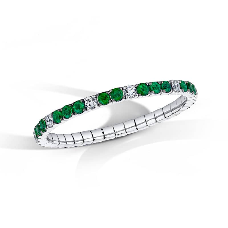 Emerald & Diamond Bracelet