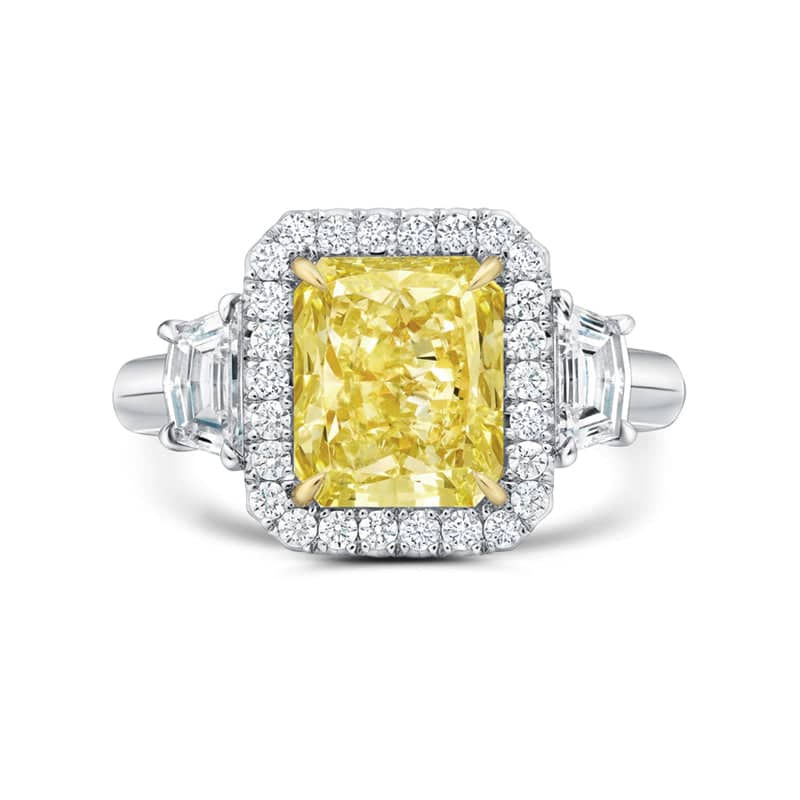 Yellow Diamond Ring