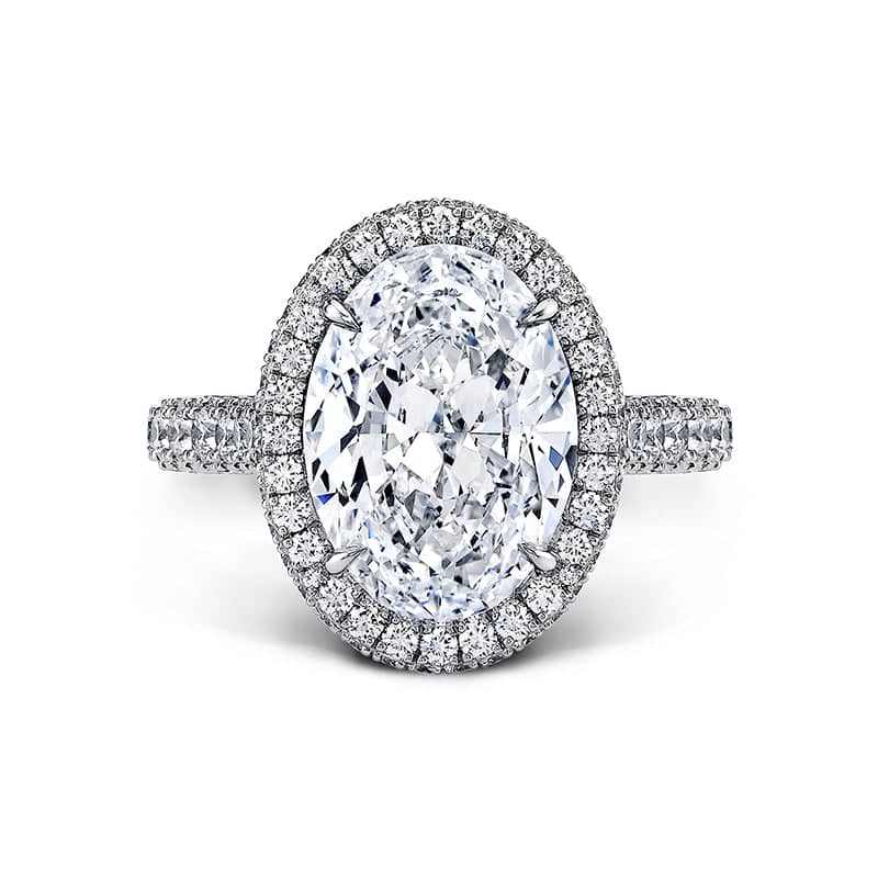 Oval Cut Diamond Ring