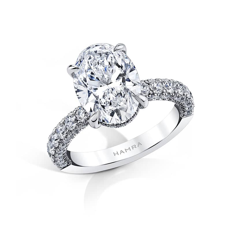 Oval Cut Diamond Ring