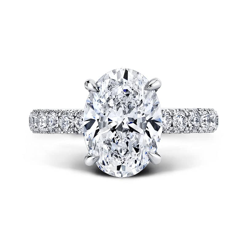 Oval Cut Diamond Ring