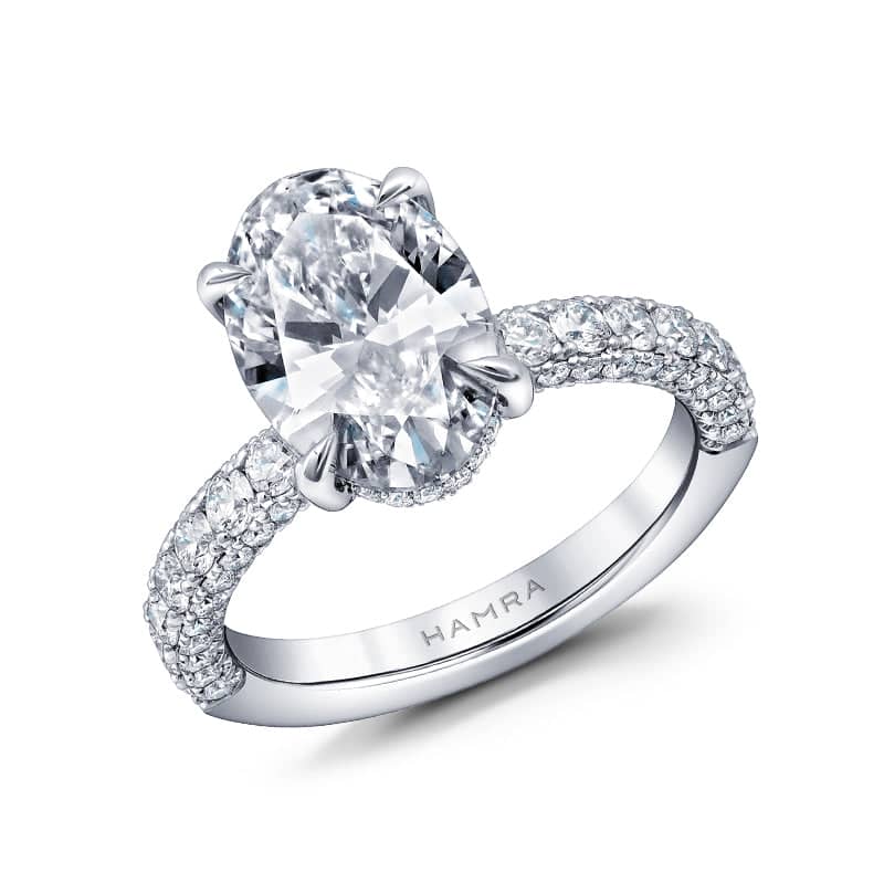 Oval Cut Diamond Ring