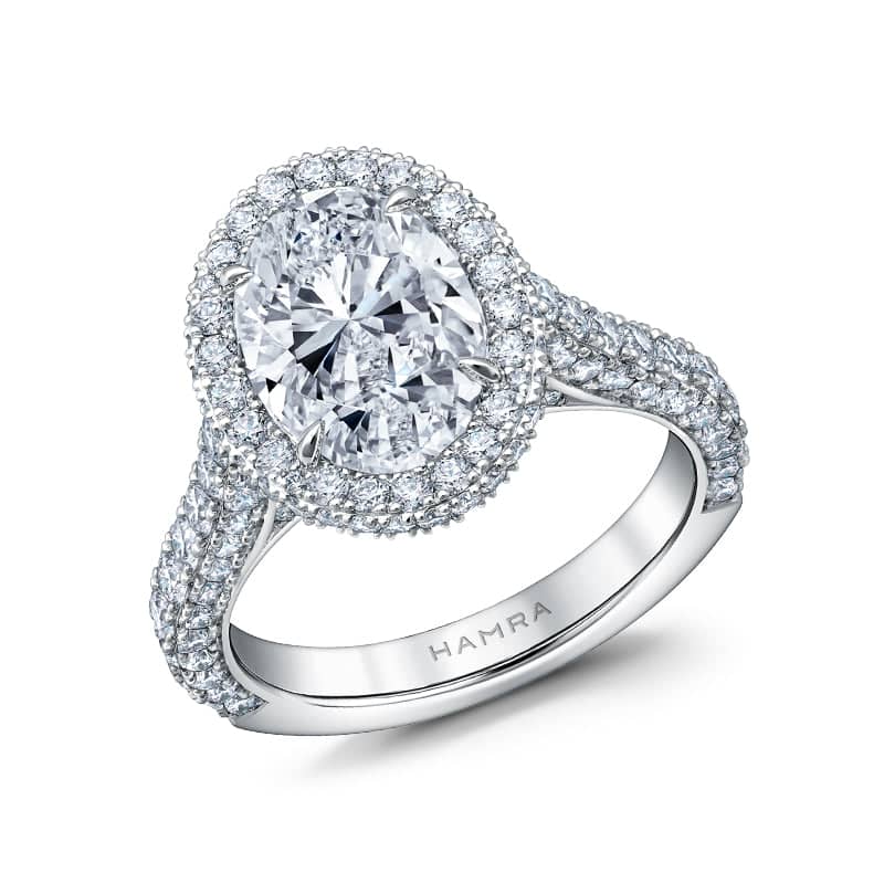 Oval Cut Diamond Ring