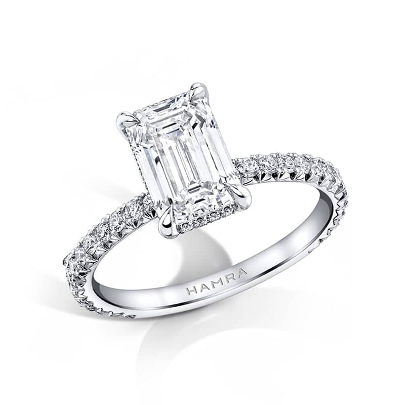 Emerald Cut Diamond Ring