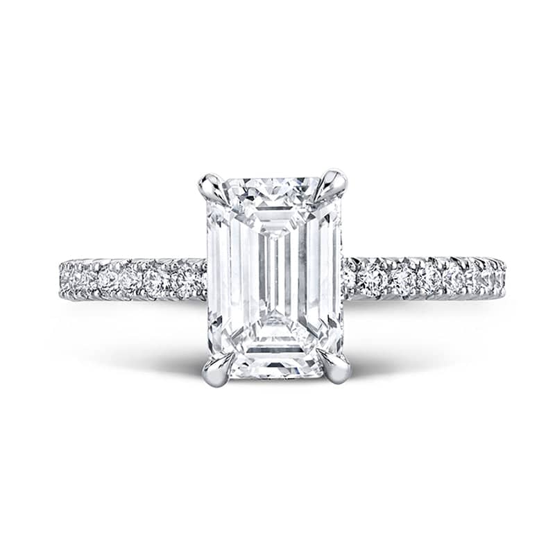 Emerald Cut Diamond Ring