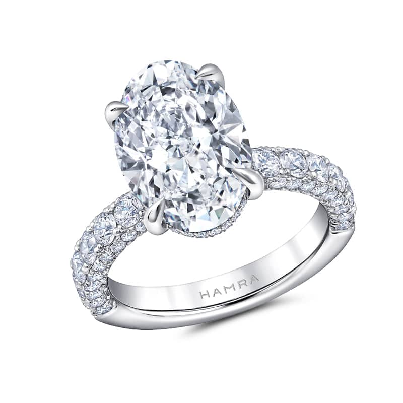 Oval Cut Diamond Ring