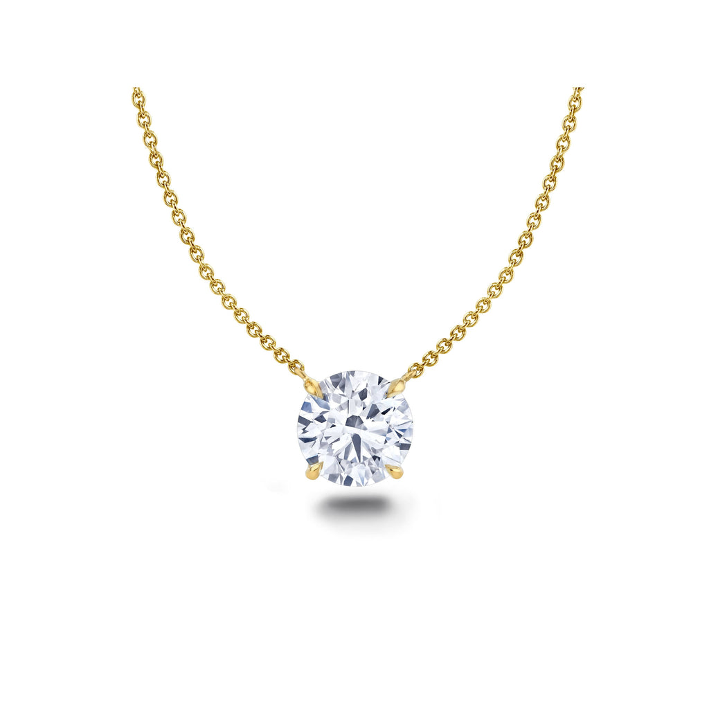 Diamond Solitaire Necklace