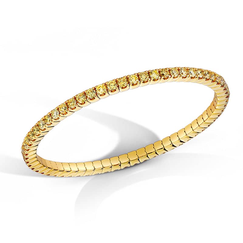 Yellow Diamond Bracelet