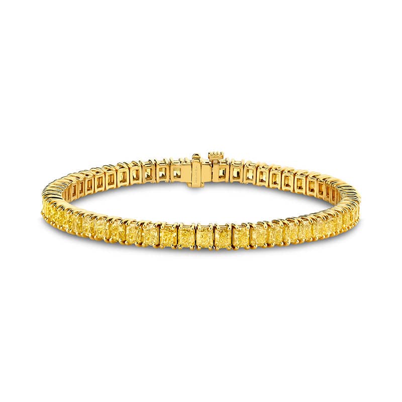 Yellow Diamond Bracelet