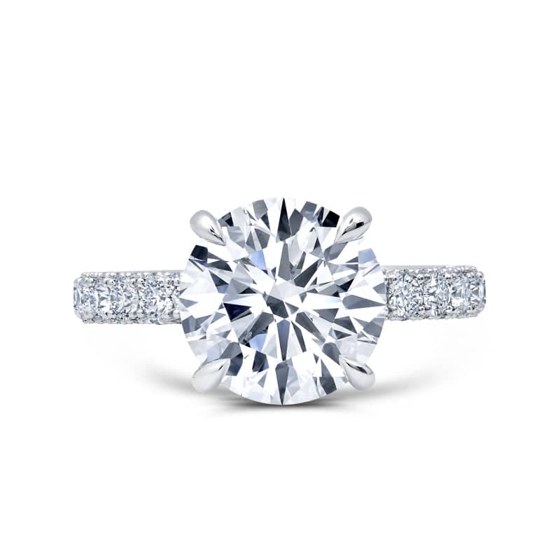 Round Brilliant Cut Diamond Ring