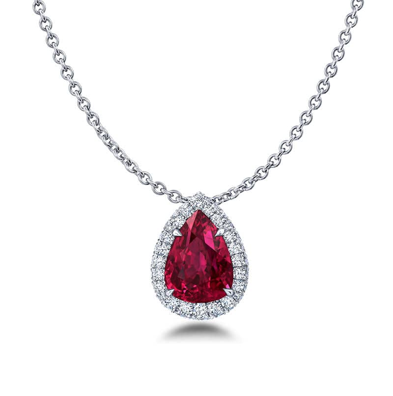 Ruby & Diamond Necklace