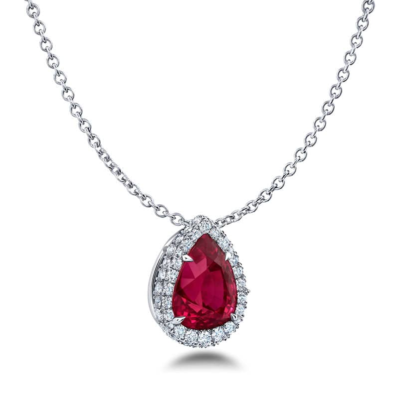 Ruby & Diamond Necklace