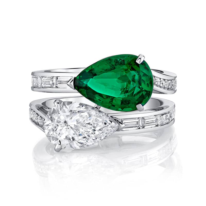 Emerald & Diamond Ring