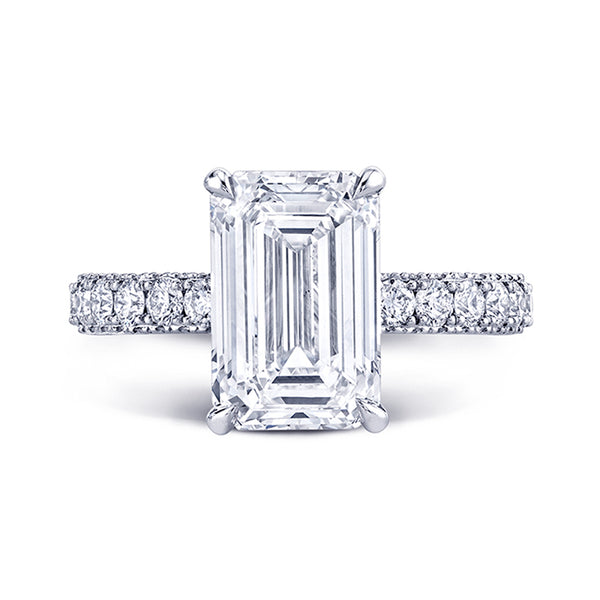 Emerald Cut Diamond Ring