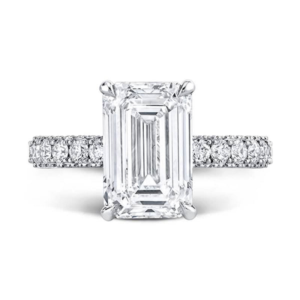 Emerald Cut Diamond Ring