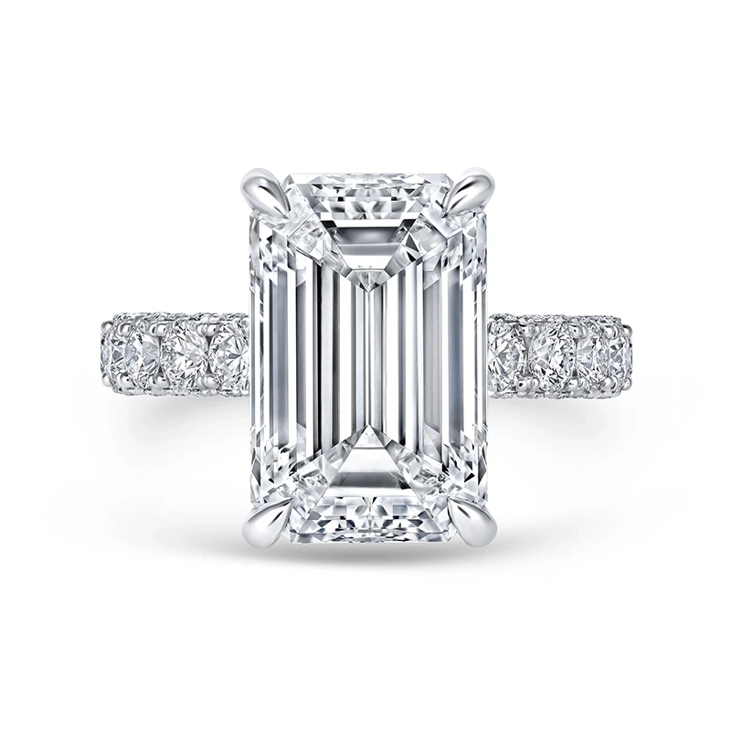 Emerald Cut Diamond Ring