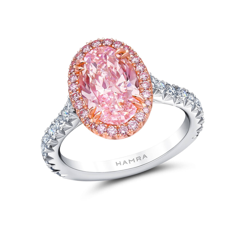 Pink Diamond Ring