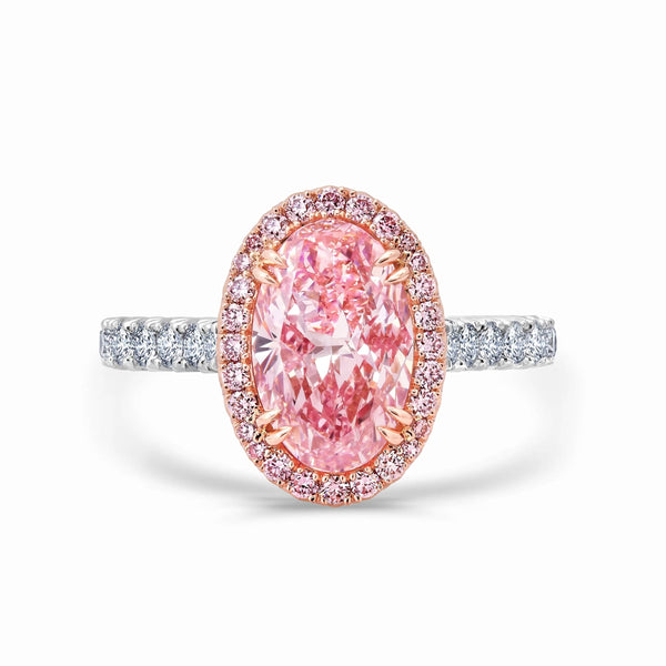 Pink Diamond Ring