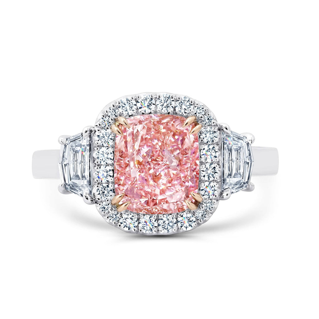 Pink Diamond Ring