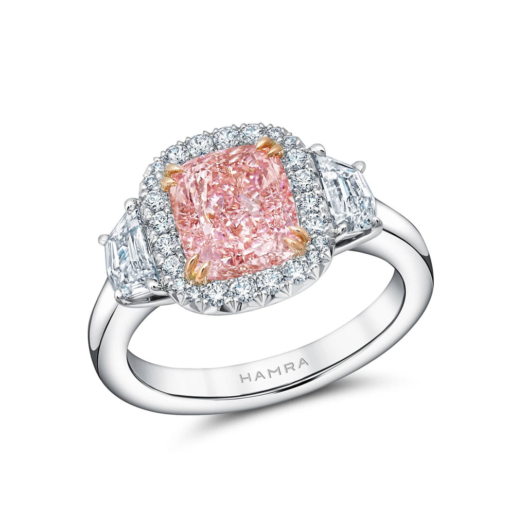 Pink Diamond Ring