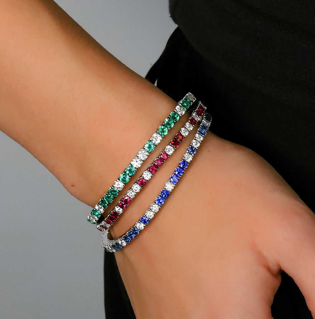 Emerald & Diamond Bracelet