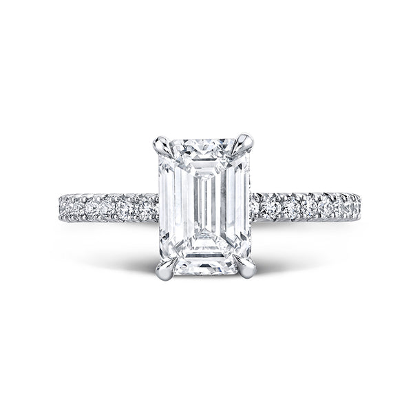 Emerald Cut Diamond Ring