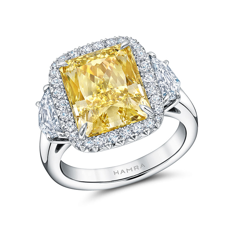 Yellow Diamond Ring