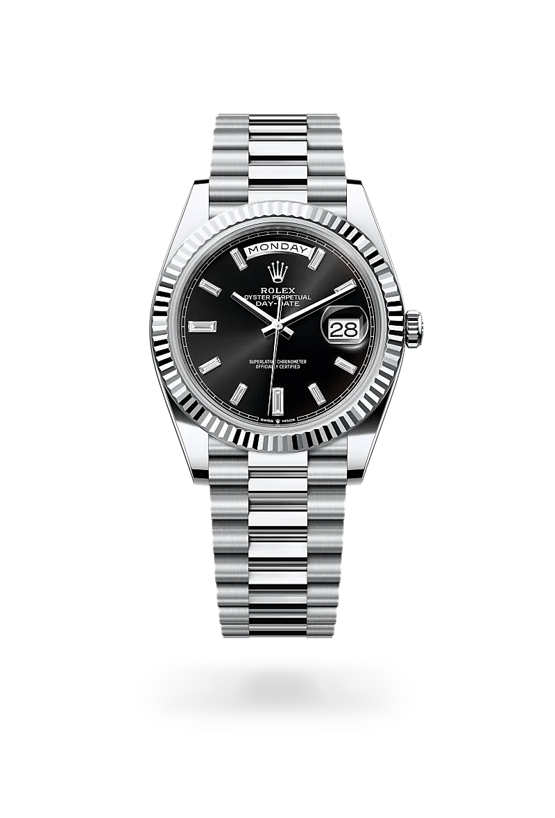 Rolex Day-Date 40 in Oyster, 40 mm, platinum