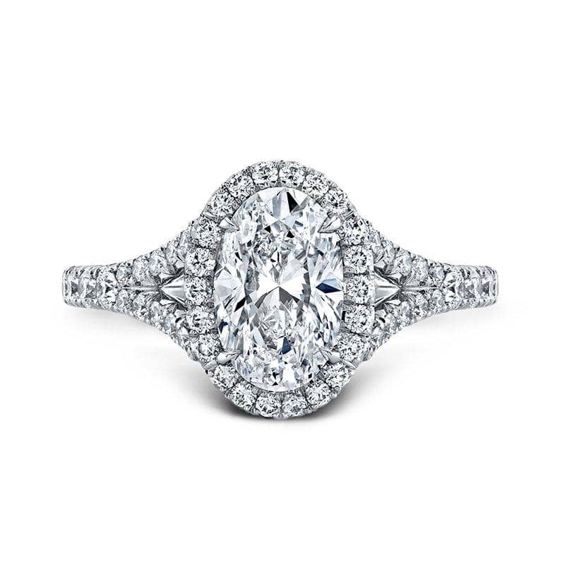 Oval Shaped Diamond Ring