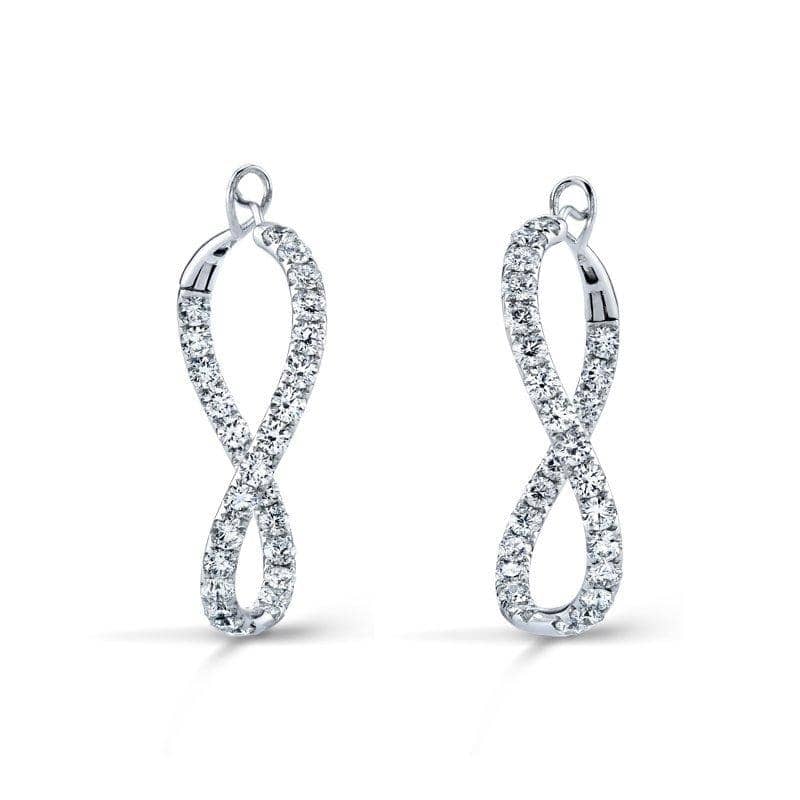 Diamond Hoop Earrings