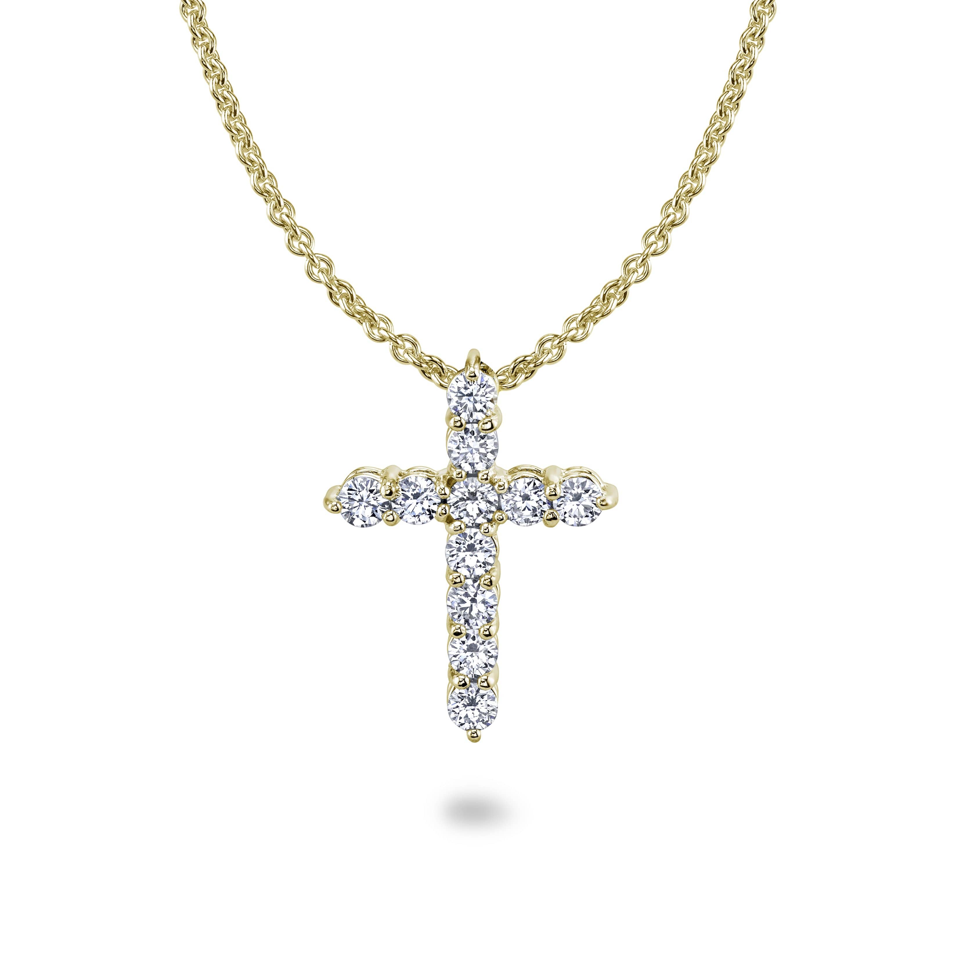 Diamond Crucifix Necklace – Hamra Jewelers