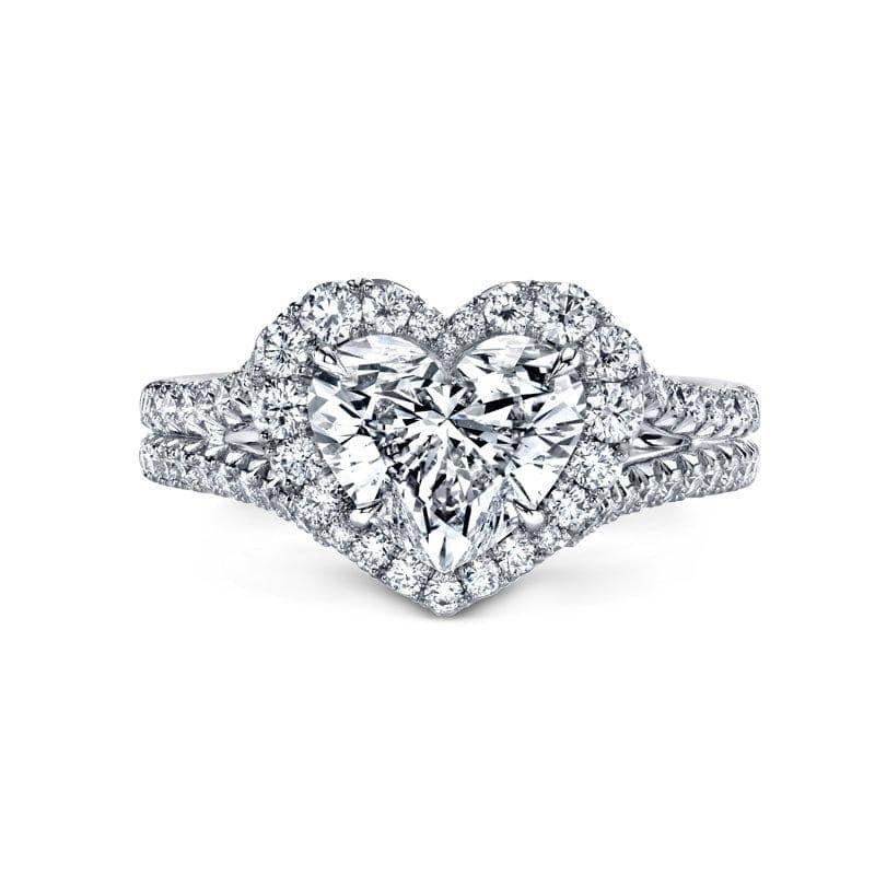 Heart Shaped Diamond Ring