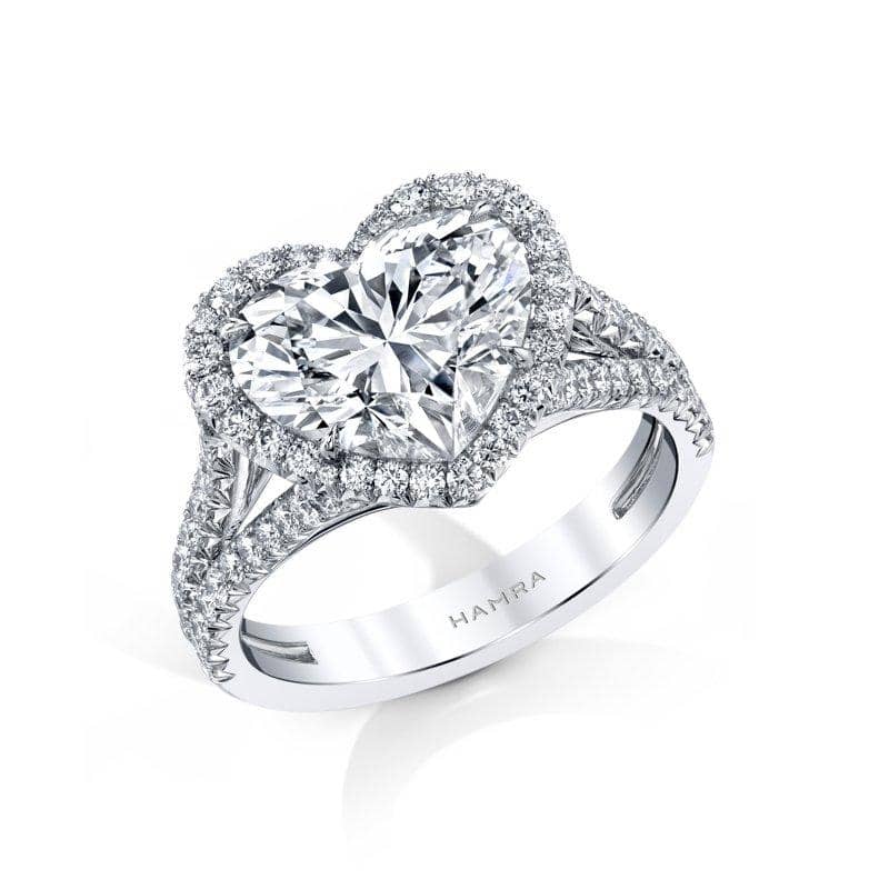 Heart Shaped Diamond Ring