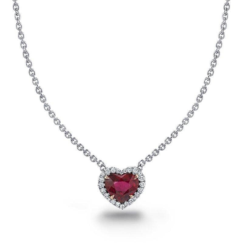 Ruby & Diamond Necklace