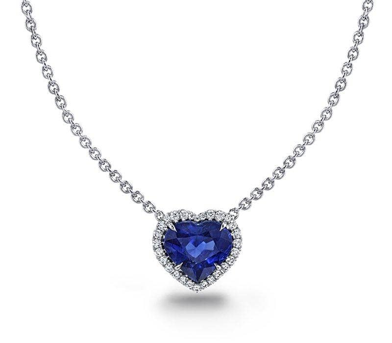 Sapphire & Diamond Necklace