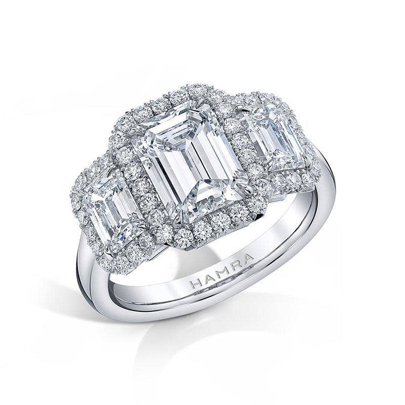 Emerald Cut Diamond Ring