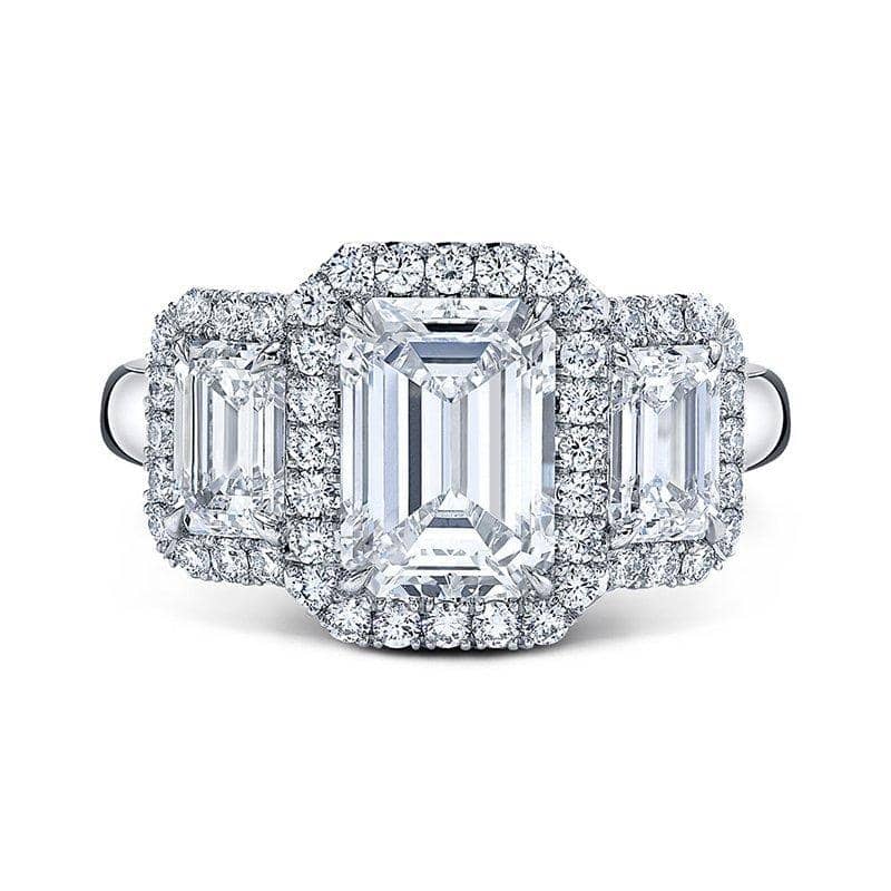 Emerald Cut Diamond Ring