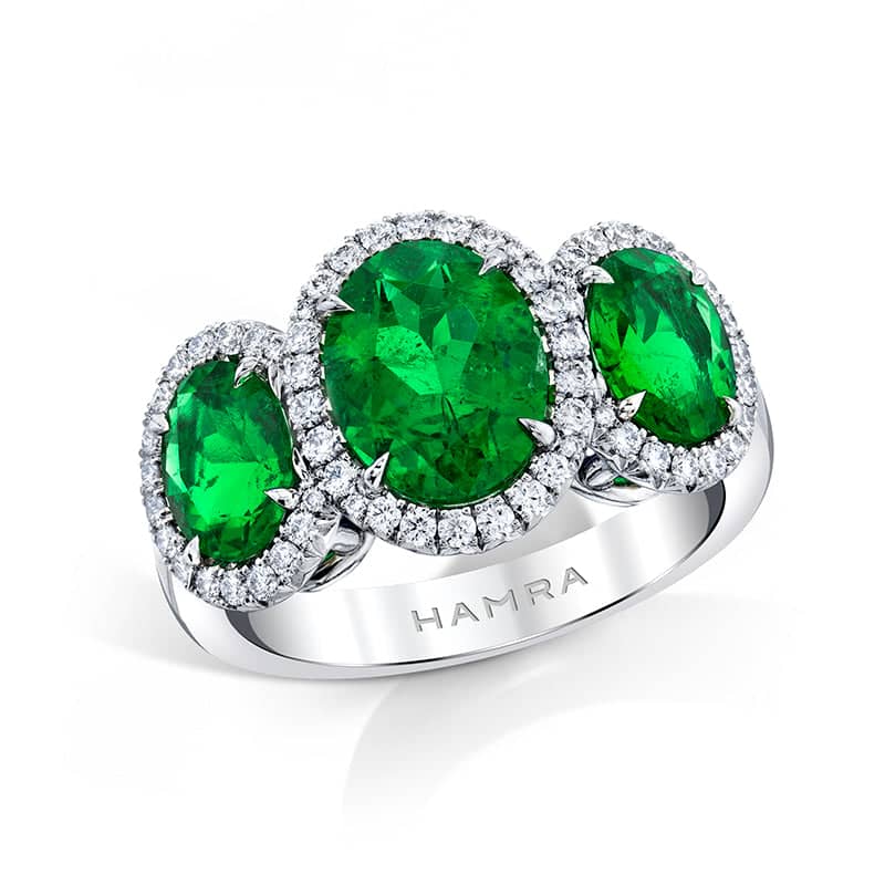 Emerald & Diamond Ring